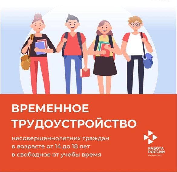 Трудоустройство школьников.